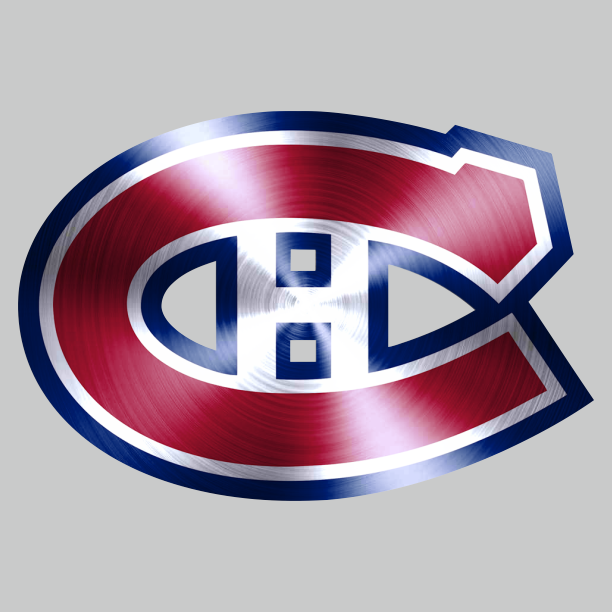 Montreal Canadiens Stainless steel logo iron on paper